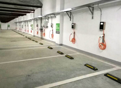 廣州盈熙商貿(mào)中心充電樁應用案例
