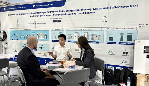 鴻嘉利閃耀2024歐洲智慧能源展丨聚焦創(chuàng)新技術，共筑全球碳中和未來(圖6)