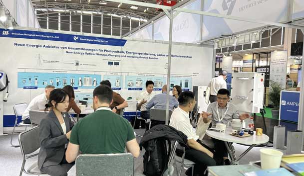 鴻嘉利閃耀2024歐洲智慧能源展丨聚焦創(chuàng)新技術，共筑全球碳中和未來(圖8)